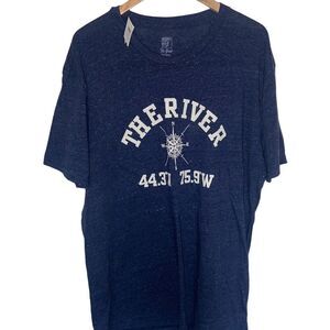 The River graphic short sleeve t-shirt
